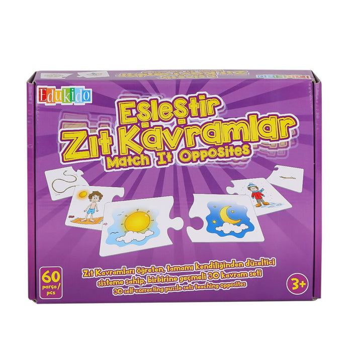 EDU-1012 Eşleştir Zıt Kavramlar -Chiva - Toyz Show - 