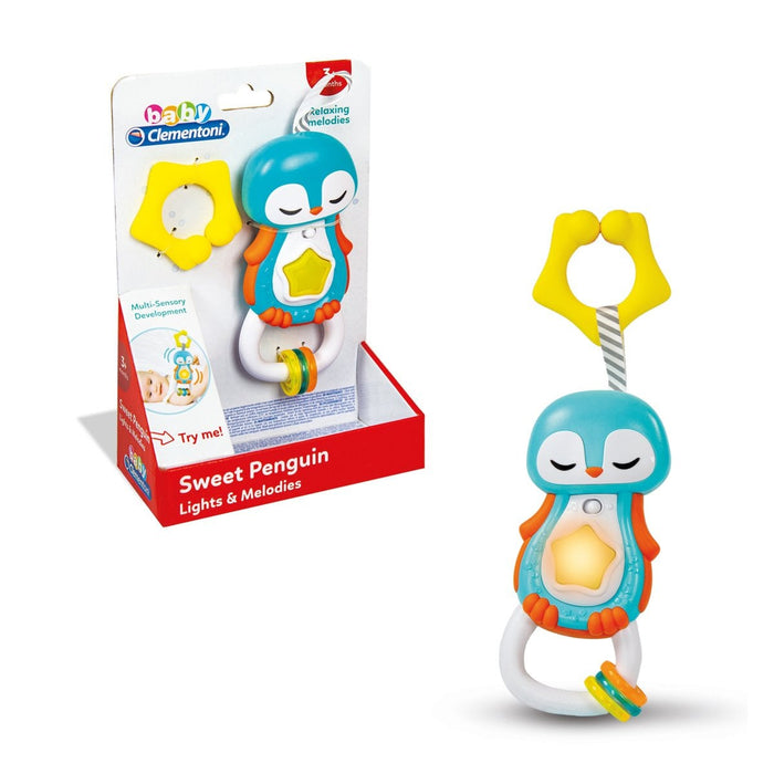 17331 Baby Clementoni - İnteraktif Penguen Oyuncak +6 ay - Toyz Show - 