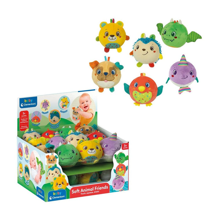 17683 Baby Clementoni - Yumuşak Hayvan Arkadaşlar - Toyz Show - 