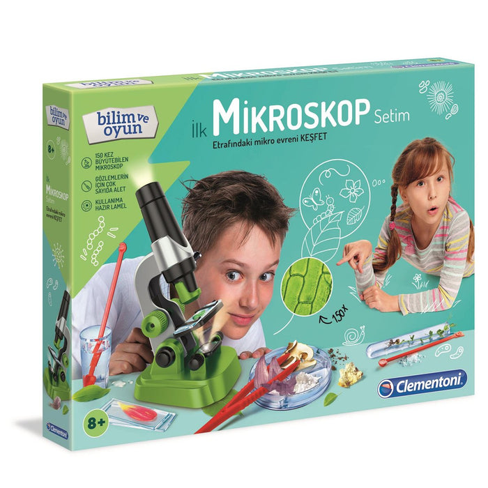 64963 İlk Mikroskop Setim - Bilim ve Oyun +8 yaş - Toyz Show - 