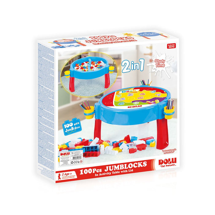 3072 100 PARÇA MEGA BLOKLU AKTIVITE MASASI - Toyz Show - 