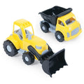 6144 JUMBO İKİLİ KAMYON- DOZER SET - görsel 2