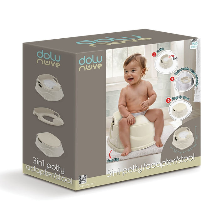 7182 Lazımlık Adaptör Basamak Relax Bej -Dolu Oyuncak - Toyz Show - 