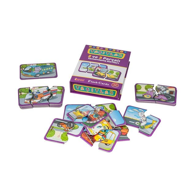 7192 FLASH CARDS TAŞITLAR - Toyz Show - 