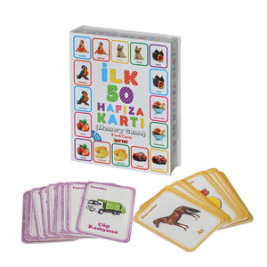 1475 İLK 50 HAFIZA KARTLARI (MEMORY GAME ) - Toyz Show