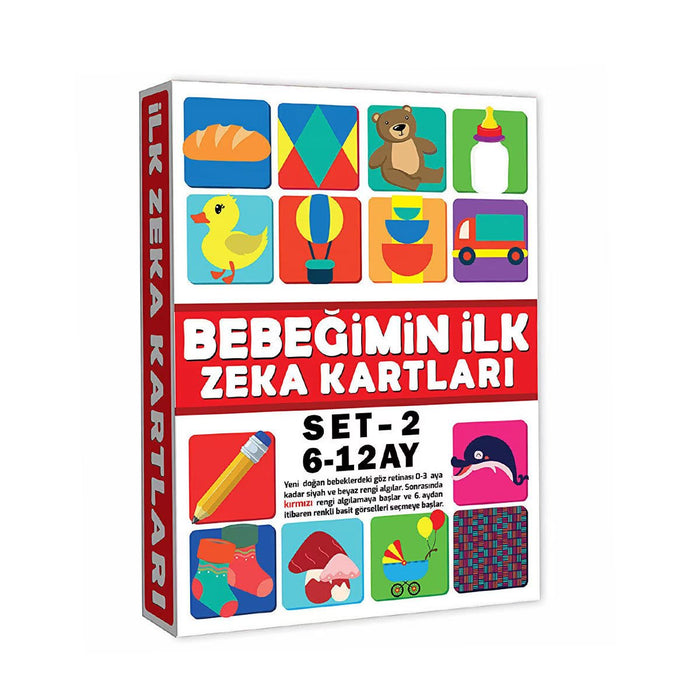 2205 EĞİTİCİ KARTLAR 6-12 AY ZEKA KARTLARI - Toyz Show - 
