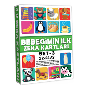 2212 EĞİTİCİ KARTLAR 12-24 AY ZEKA KARTLARI - Toyz Show