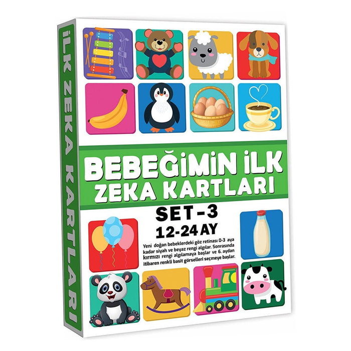 2212 EĞİTİCİ KARTLAR 12-24 AY ZEKA KARTLARI - Toyz Show - 