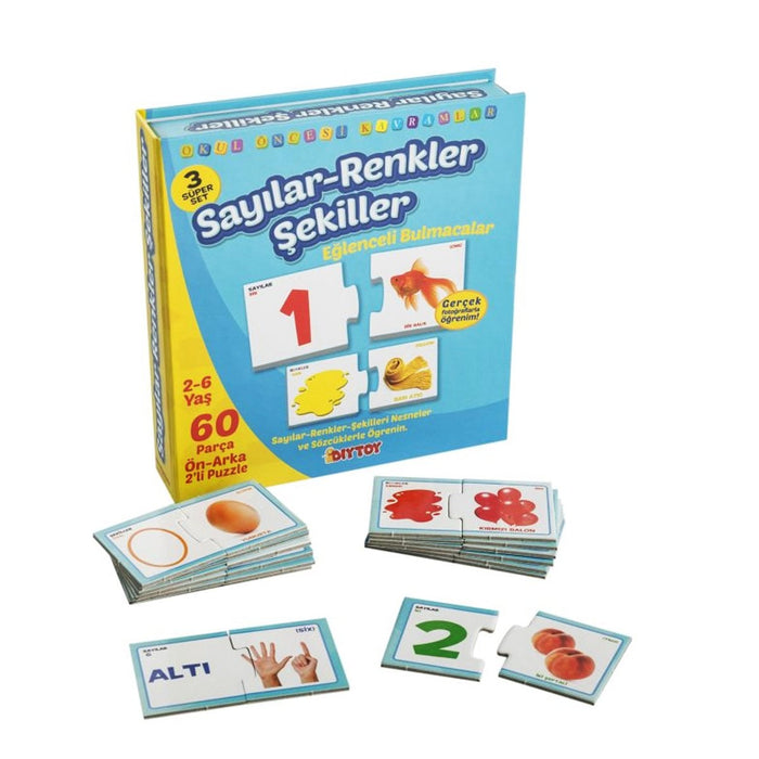 1444 EĞLENCELİ BUL SAYILAR RENKLER ŞEKİLLER - Toyz Show - 