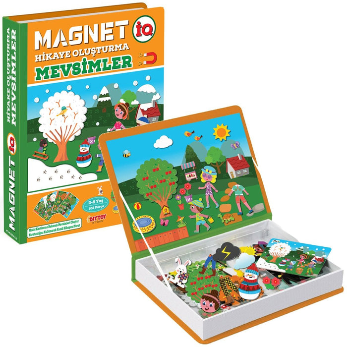 1505 DıyToy, Magnet Hikaye Oluşturma - Mevsimler / +3 yaş - Toyz Show - 