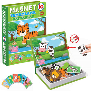1512 DıyToy, Magnet Tamamlama - Hayvanlar/ +3 yaş - Toyz Show