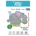 1703 BABY PUZZLE BENİM İLK HAYVANLAR PUZZLEM - görsel 3