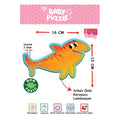 1710 BABY PUZZLE BENİM İLK PUZZLEM DENİZ CANLILARI - görsel 4