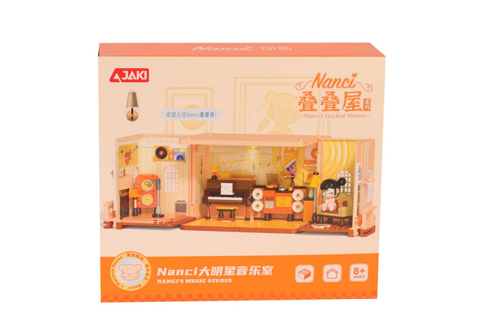 HK133 JAKİ BÜYÜK YILDIZ MÜZİK ODASI 256 PARÇA BLOCK OYUNCAK - Toyz Show - 