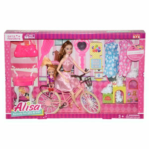 255 Efe, Alisa ve Bisikleti Oyun Seti / +3 yaş - Toyz Show