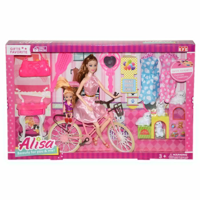 255 Efe, Alisa ve Bisikleti Oyun Seti / +3 yaş - Toyz Show - 