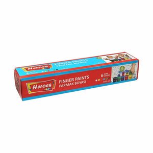 ERN-710 Heroes Color 6lı Parmak Boya - Eren Oyuncak - Toyz Show