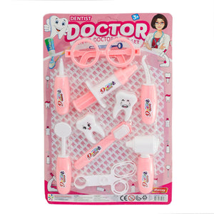 ERN-896 HEROES TOYS KARTELALI KIZ DİŞÇİ SETİ - Toyz Show