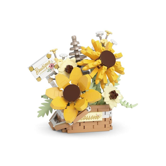 P1085 PANLOS ÇİÇEK BUKETİ 498 PARÇA BLOCK OYUNCAK - Toyz Show - 
