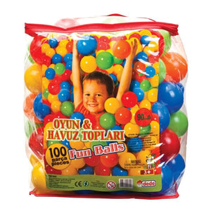 01755 Oyun Havuz Topu 9 cm -Dede - Toyz Show