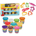 03290 Art Craft 16 parça HAMUR SETİ-RENGARENK / 560 gr - görsel 1