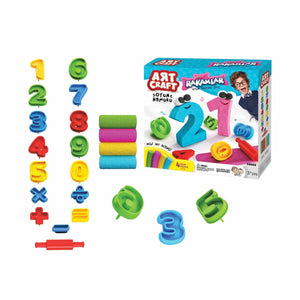 03552 3D RAKAMLAR HAMUR SET 200GR - Toyz Show
