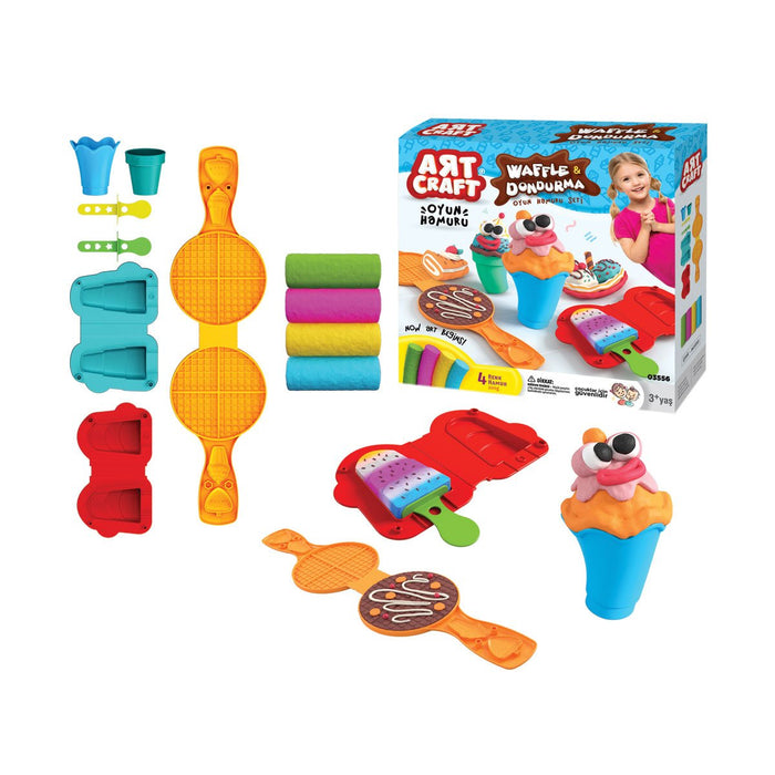 03556 WAFFLE-DONDURMA HAMUR SET 200GR - Toyz Show - 