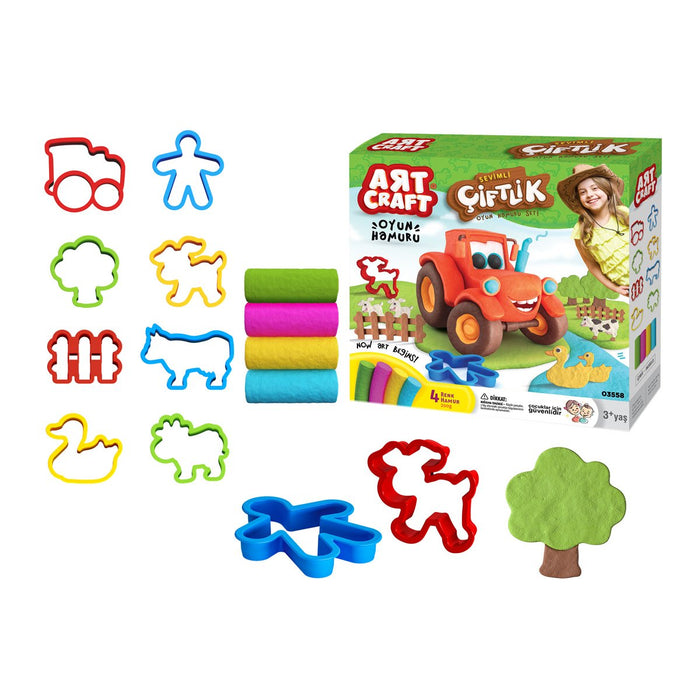 03558 ÇİFTLİK HAMUR SET 200GR - Toyz Show - 