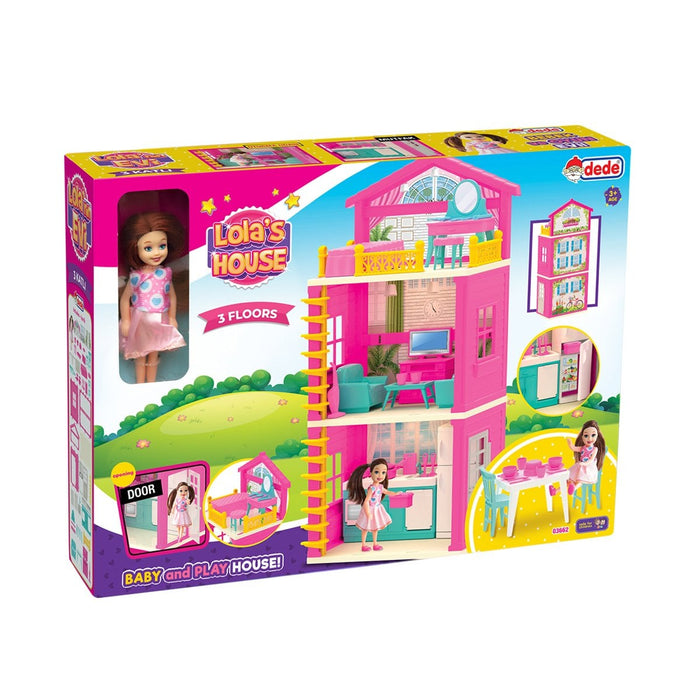 03662 LOLA NIN EVİ 3 KATLI - Toyz Show - 