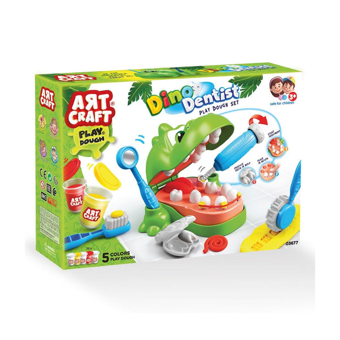 03677 DİNO DİŞÇİ HAMUR SET - Toyz Show - 