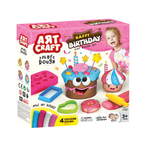 03683 Art Craft Doğum Günü Hamur Set 200 gr - Toyz Show