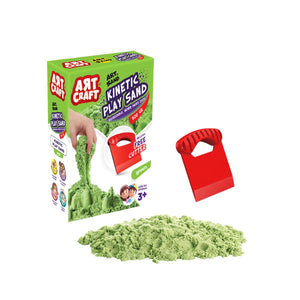 03687 AKSESUARLI YEŞİL KİNETİK OYUN KUMU 500 GR - Toyz Show