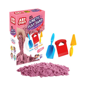 03693 AKSESUARLI PEMBE KİNETİK OYUN KUMU 1000 GR - Toyz Show