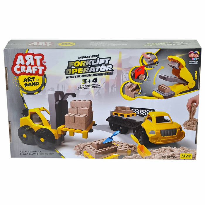 03744 ARTSTAND FORLİFT OPERATÖR KUM SET - Toyz Show - 