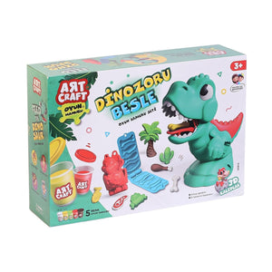 03814 Dinozoru Besle Oyun Hamur Seti 280 Gr - Toyz Show