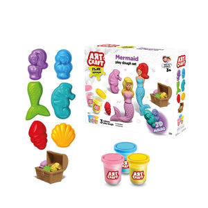 03994 Art Craft Deniz Kızı Hamur Set 168 Gr -Fentoys - Toyz Show
