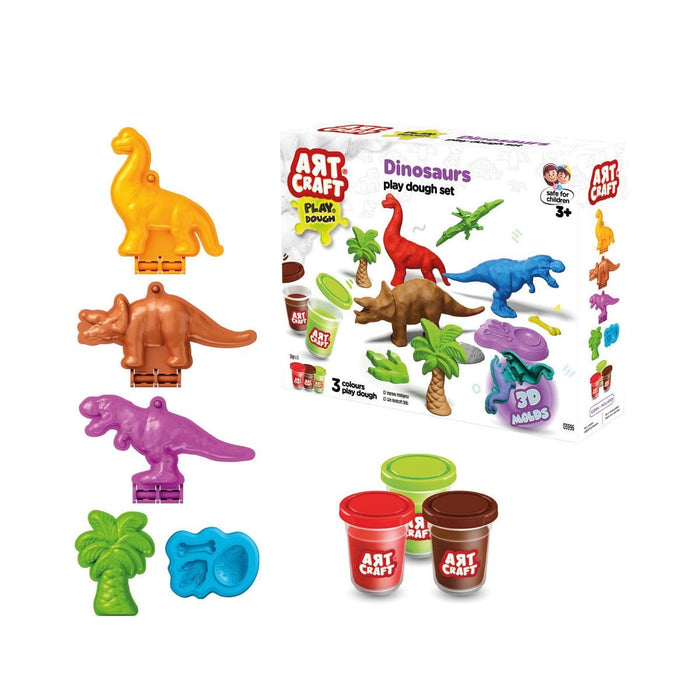 03996 Art Craft Dinozorlar Hamur Set 168 Gr -Fentoys - Toyz Show - 