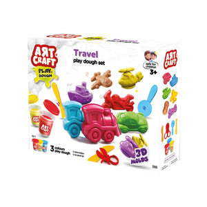 03998 Art Craft Seyahat Araçları Hamur Set 168 Gr -Fentoys - Toyz Show