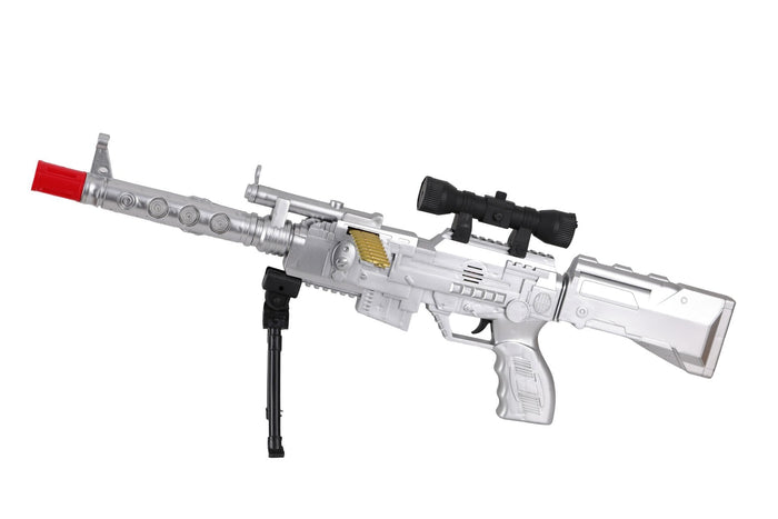 FAB 6868 KUTULU PİLLİ IŞIKLI AK-47 TÜFEK - Toyz Show - 