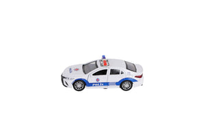 FY6238-12D DİSPLAYDA METAL ÇEK BIRAK POLİS ARABASI - Toyz Show