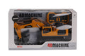4D-E1 METAL AĞIZLI DUMAN ATAN FARKLI KONTROLLÜ EXCAVATOR - görsel 1