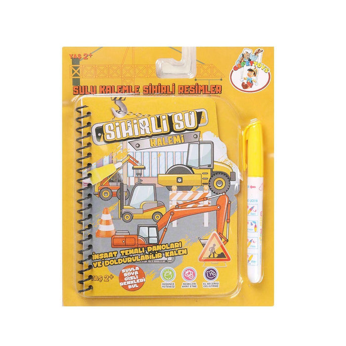BK002 Gepettoys, Sihirli Boyama Kitabı Çeşitleri - Toyz Show - 