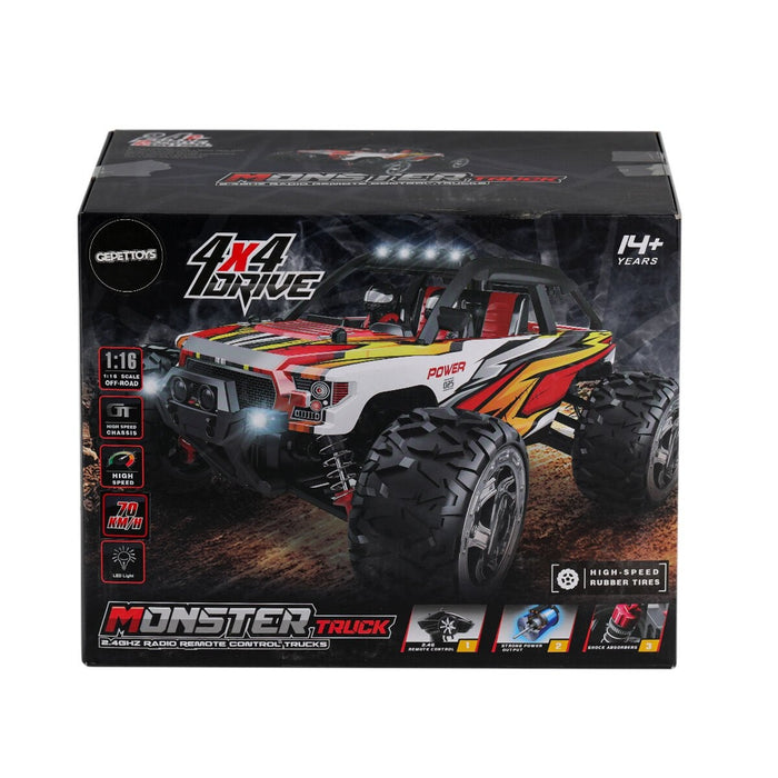 866-1612 1:16 Kumandalı 70 km/h Monster Truck 4x4 - Toyz Show - 
