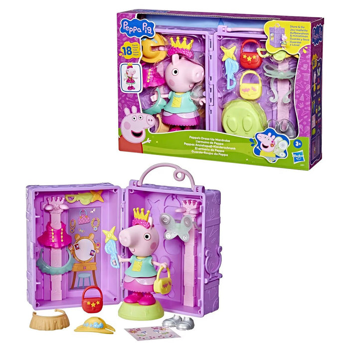 G1017 Peppa Pig Peppa'nın Giydirme Dolabı Oyun Seti - Toyz Show - 