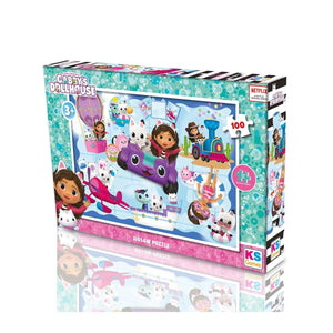 GB 714 GABBYS DOLLHOUSE PUZZLE 100 PRÇ - Toyz Show
