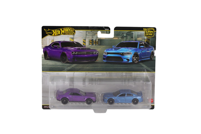 HBL96 Hot Wheels 2'li Premium Araba Seti / 8 adet koli ile satılır. Koli fiyatıdır. - Toyz Show - 