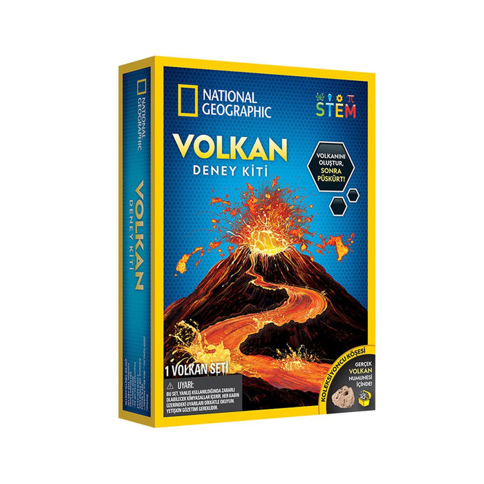 NAT02002 National Geographic Volkan Deney Kiti - TRVOLCANO2 +8 yaş - Toyz Show - 