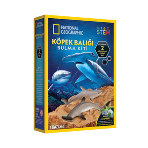 NAT07002 National Geographic Köpek Balığı Bulma Kiti - TRHAMSHDIG +6 yaş - Toyz Show