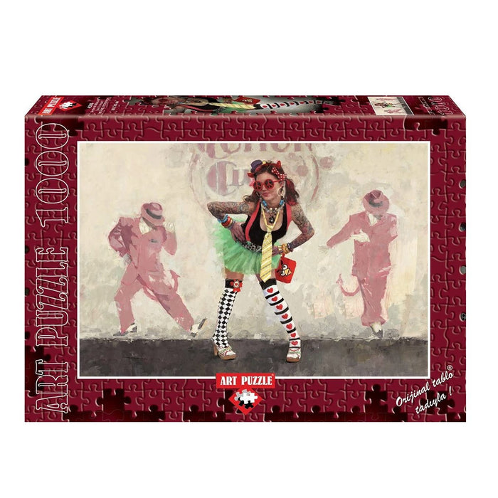 4355 Art Puzzle Şeytan Mı? Melek Mi? 1000 Parça Puzzle - Toyz Show - 