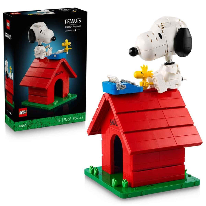 21368 Lego ideas Peanuts: Snoopynin Köpek Kulübesi 964 parça +18 yaş - Toyz Show - 
